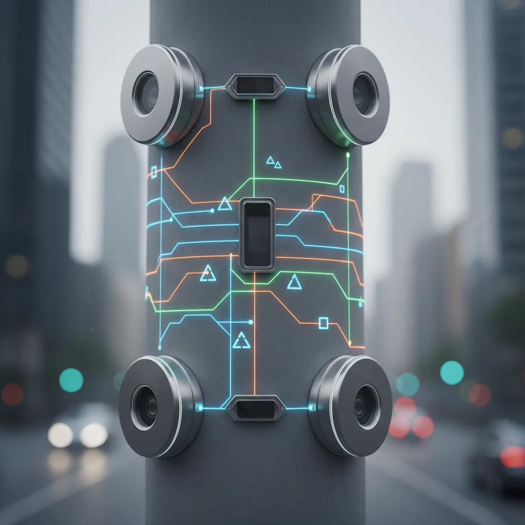 Urban smart sensors with decentralized data streams